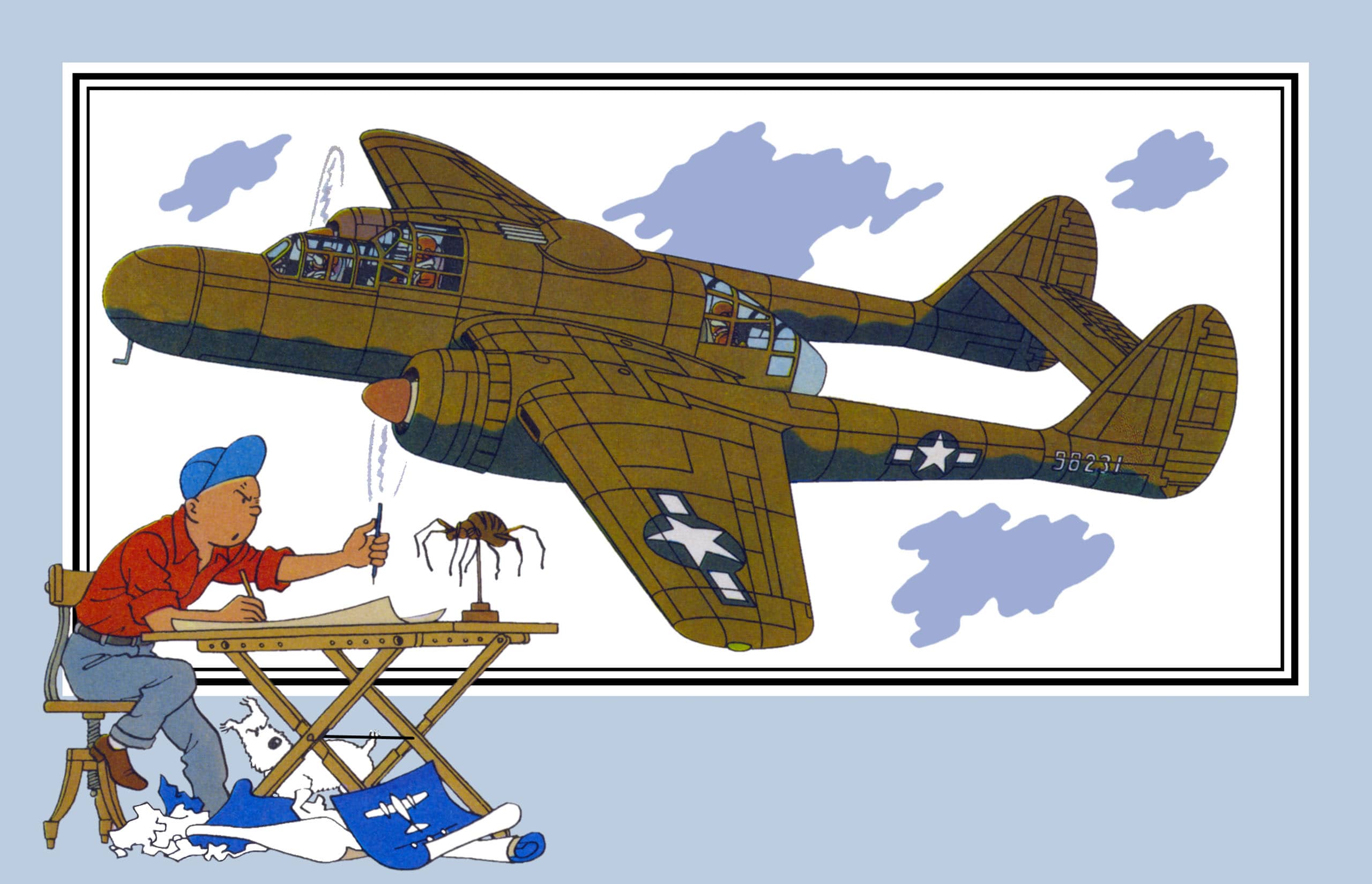 45.  NORTHROP P-61 "BLACK WIDOW" - 1942 - USA